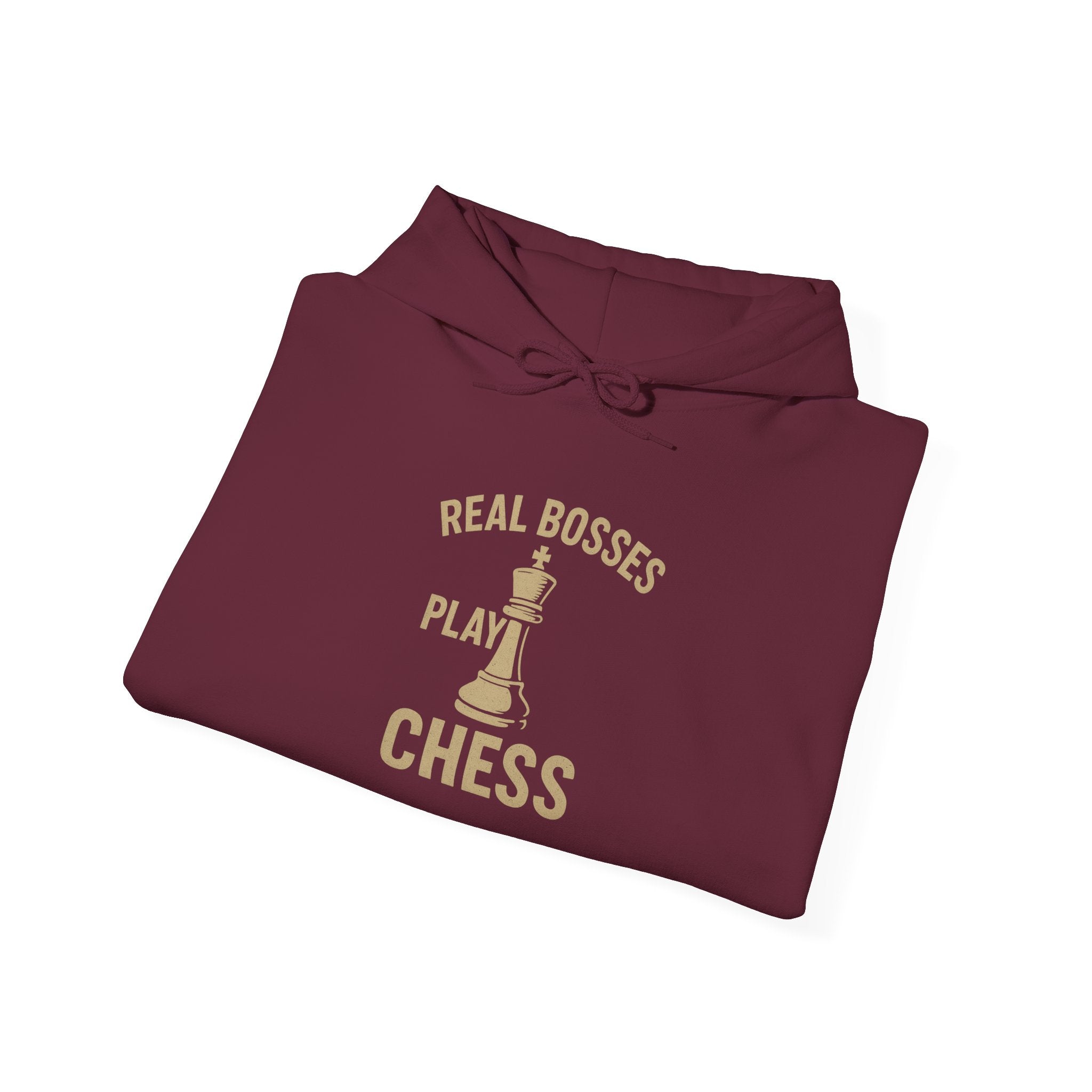 Real Bosses Play Chess – Premium Hoodie