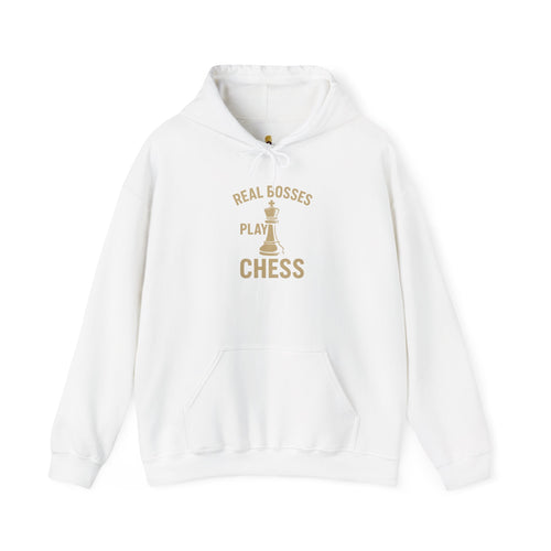 Real Bosses Play Chess – Premium Hoodie