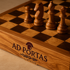 Olive Wood Chess Board – Ad Portas Collection