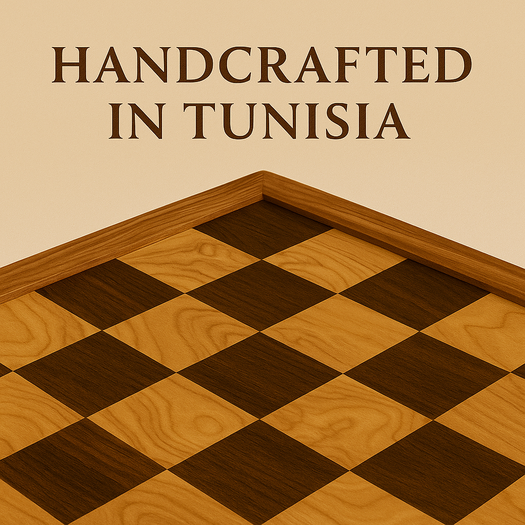 Olive Wood Chess Board – Ad Portas Collection